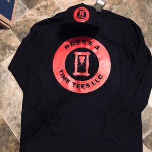 Long sleeve Press 4Time Tee & Hat